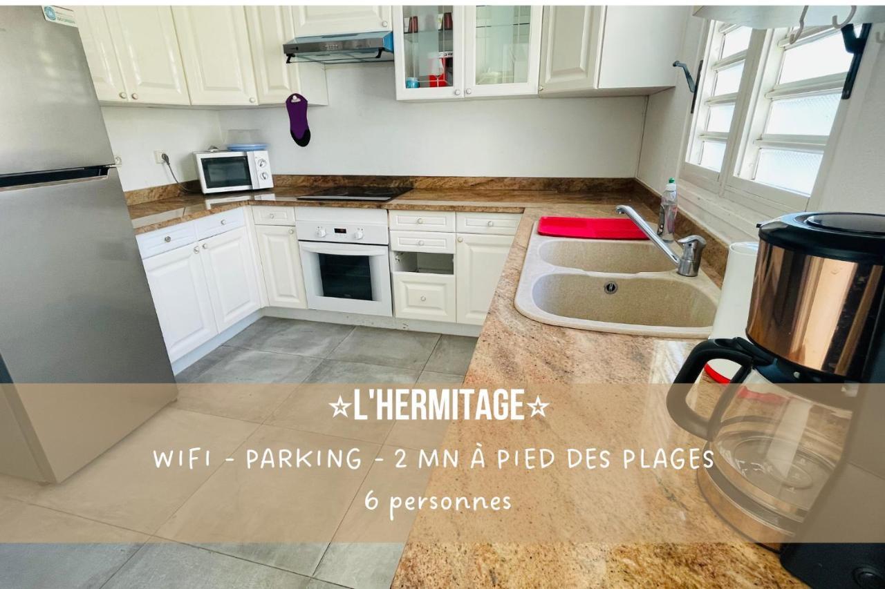 L'Hermitage - Appartement T3 En Bord De Plage Filaos Экстерьер фото